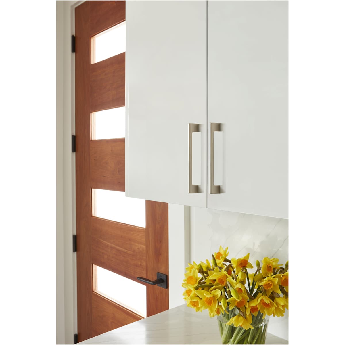 Amerock - BP55368CZ - Riva 6-5/16 Inch Center to Center Handle Cabinet Pull in Champagne Bronze