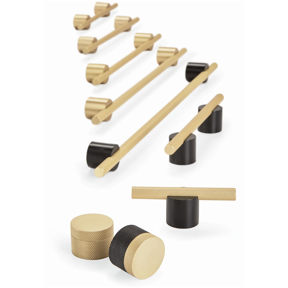 Amerock - BP7414128MBMB - Transcendent 5-1/16 Inch Center to Center Bar Cabinet Pull in Matte Black