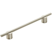 Amerock - BP7414192SCSC - Transcendent 7-9/16 Inch Center to Center Bar Cabinet Pull in Silver Champagne