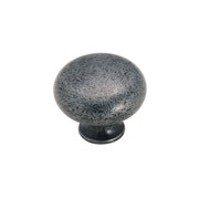 Amerock - BP771WI - Classics 1-5/16 Inch Mushroom Cabinet Knob in Wrought Iron