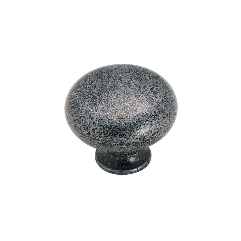 Amerock - BP771WI - Classics 1-5/16 Inch Mushroom Cabinet Knob in Wrought Iron