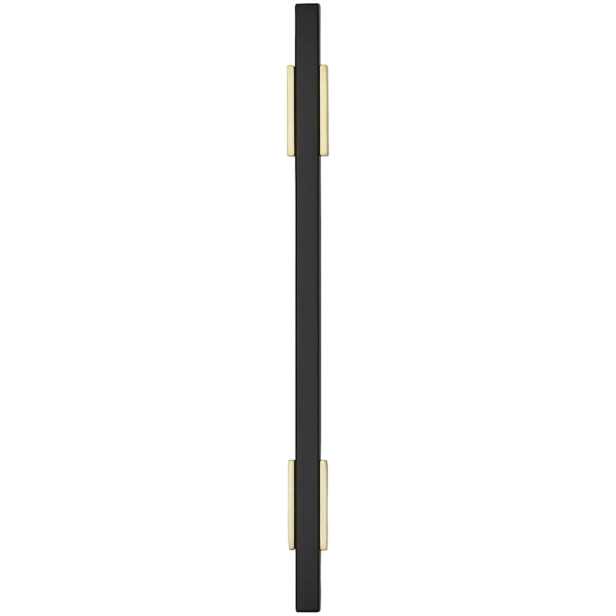 Amerock - BP778128BBZMB - Urbanite 5-1/16 Inch Center to Center Bar Cabinet Pull in Golden Champagne / Matte Black