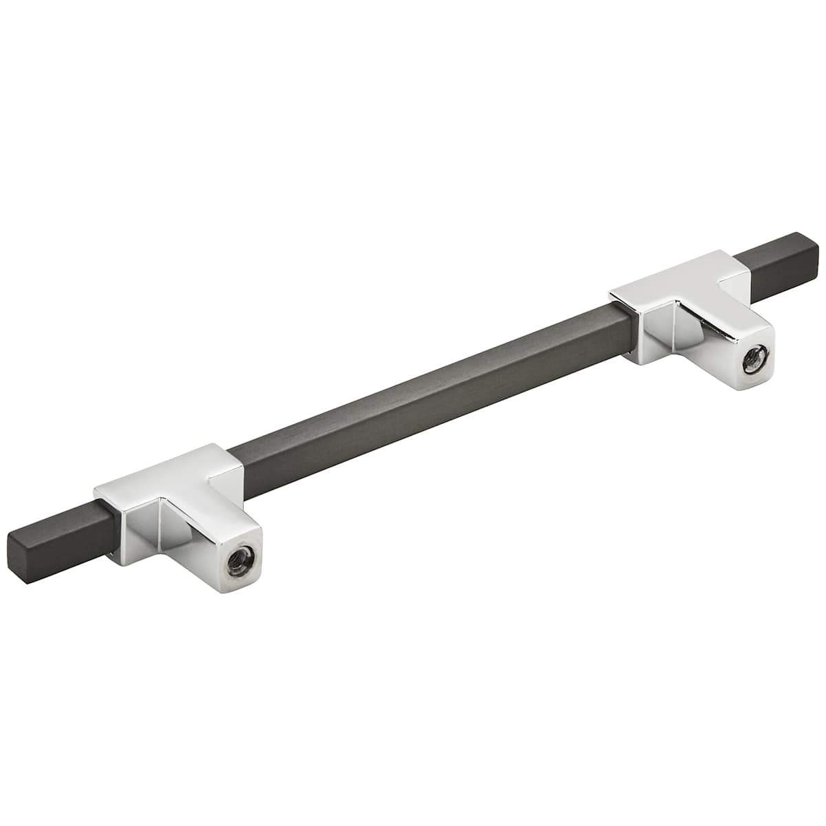 Amerock - BP778128BBZMB - Urbanite 5-1/16 Inch Center to Center Bar Cabinet Pull in Golden Champagne / Matte Black