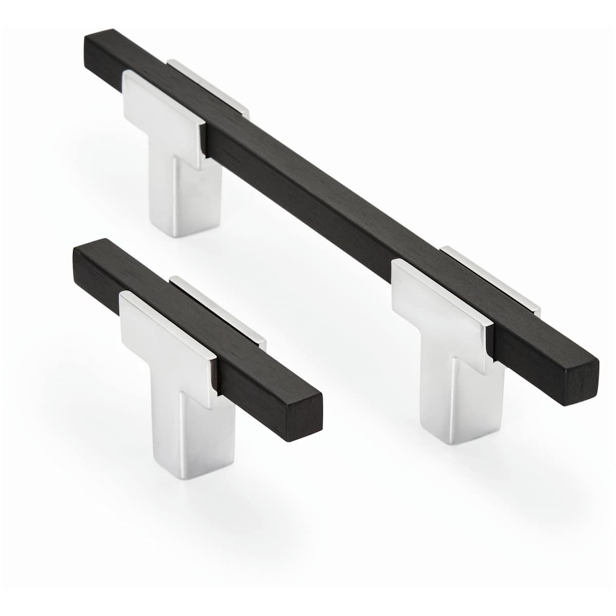 Amerock - BP778128BBZMB - Urbanite 5-1/16 Inch Center to Center Bar Cabinet Pull in Golden Champagne / Matte Black