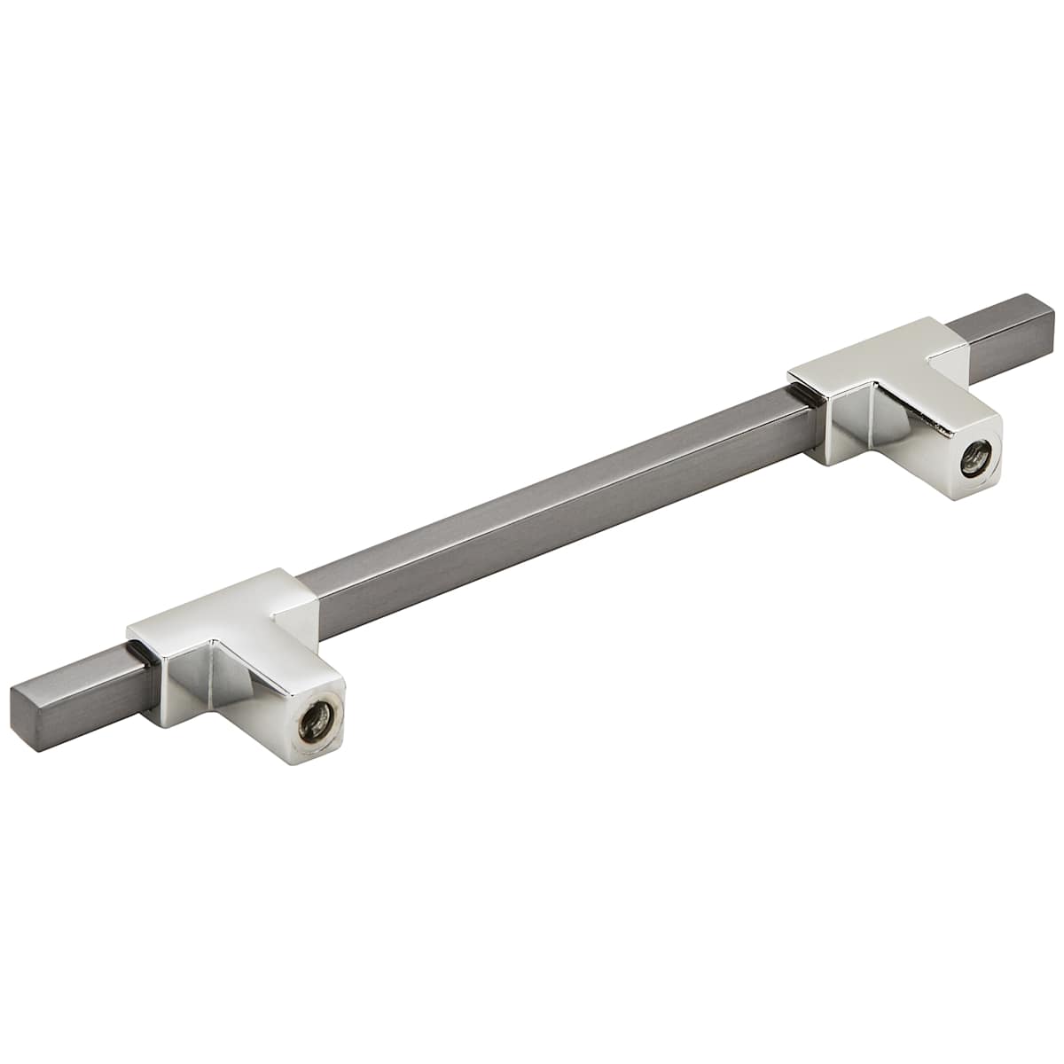 Amerock - BP778128BBZMB - Urbanite 5-1/16 Inch Center to Center Bar Cabinet Pull in Golden Champagne / Matte Black