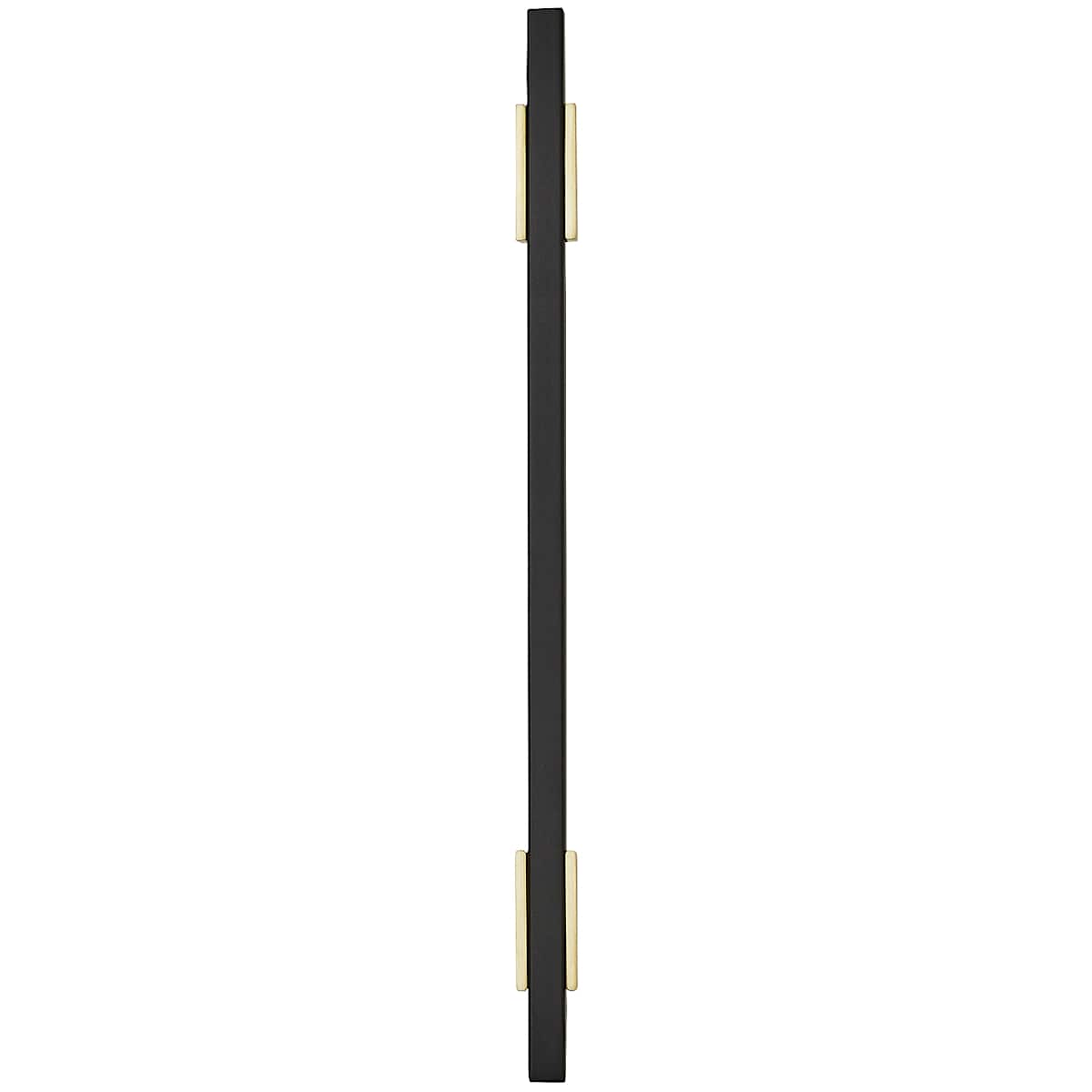 Amerock - BP778160CZMB - Urbanite 6-5/16 Inch Center to Center Bar Cabinet Pull in Champagne Bronze / Matte Black