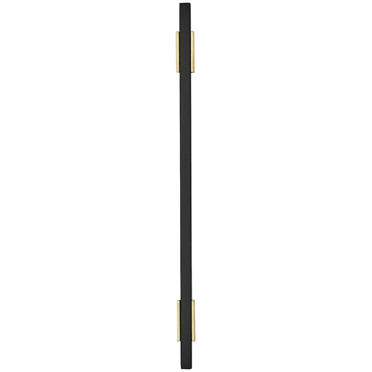 Amerock - BP778192BGLWHT - Urbanite 7-9/16 Inch Center to Center Bar Cabinet Pull in Brushed Gold / White