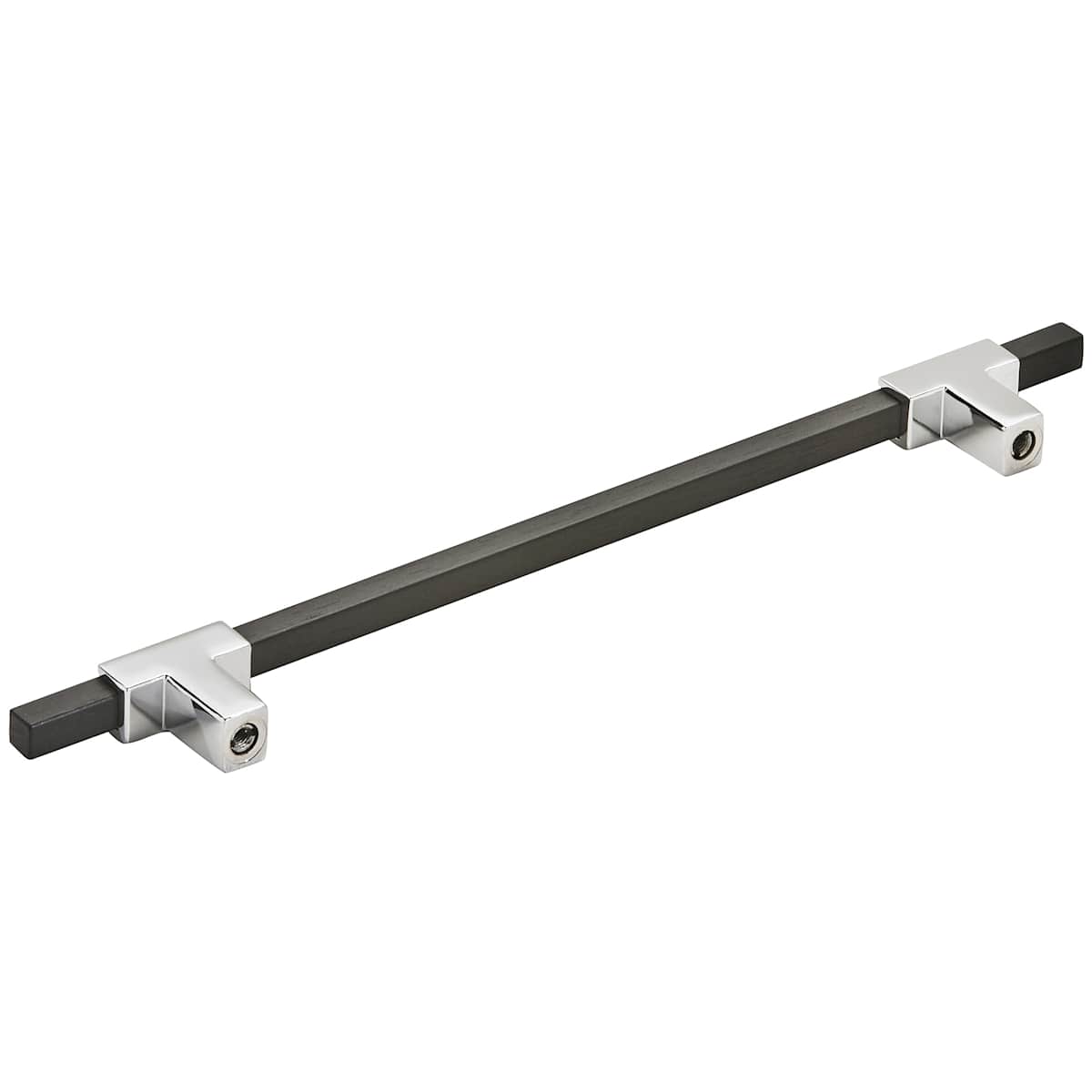 Amerock - BP778192BGLWHT - Urbanite 7-9/16 Inch Center to Center Bar Cabinet Pull in Brushed Gold / White