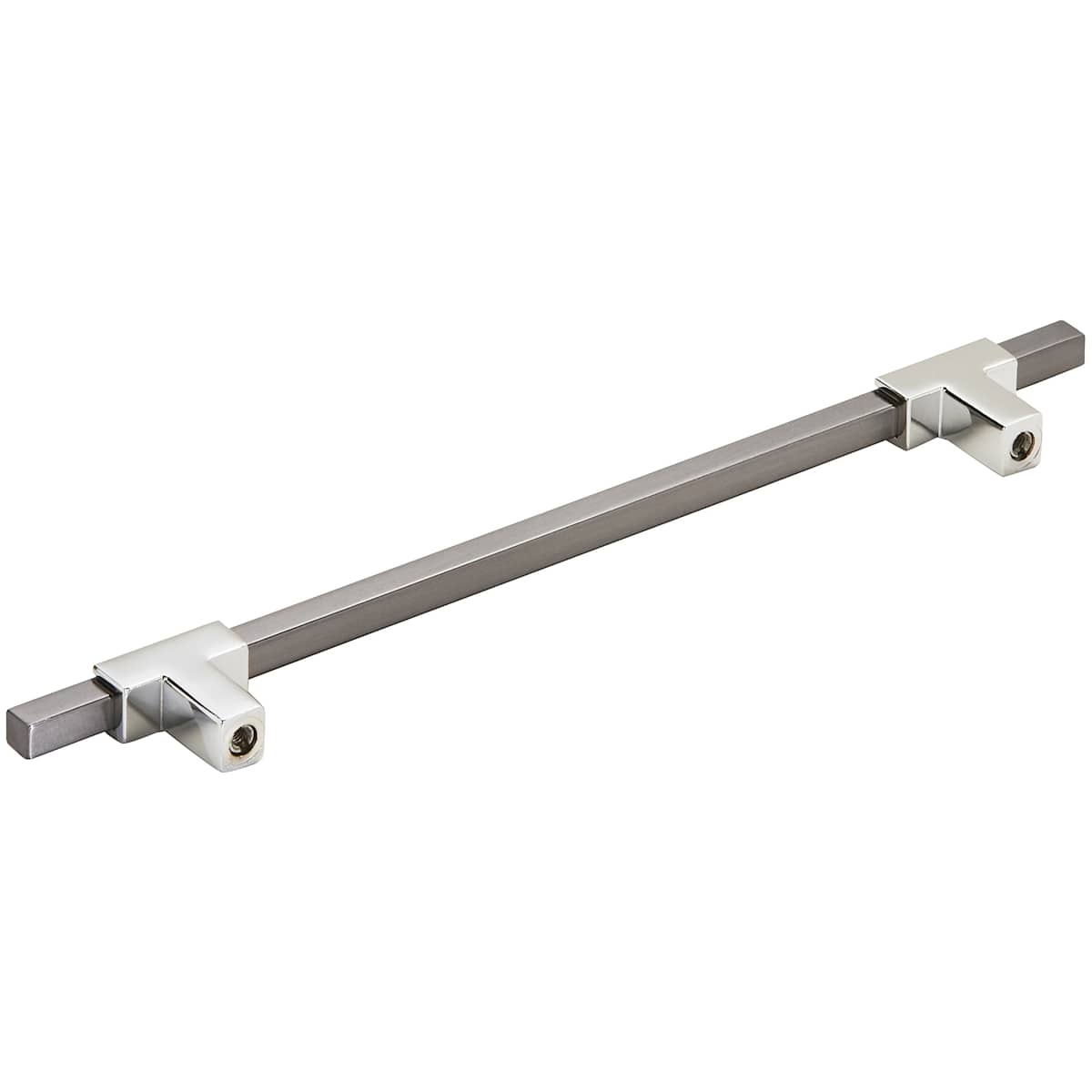 Amerock - BP778192BGLWHT - Urbanite 7-9/16 Inch Center to Center Bar Cabinet Pull in Brushed Gold / White