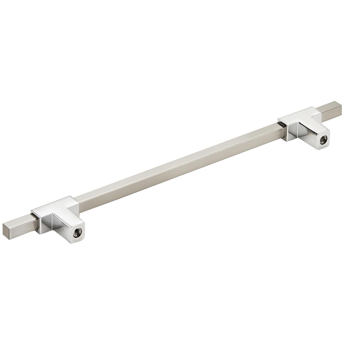 Amerock - BP778192BGLWHT - Urbanite 7-9/16 Inch Center to Center Bar Cabinet Pull in Brushed Gold / White