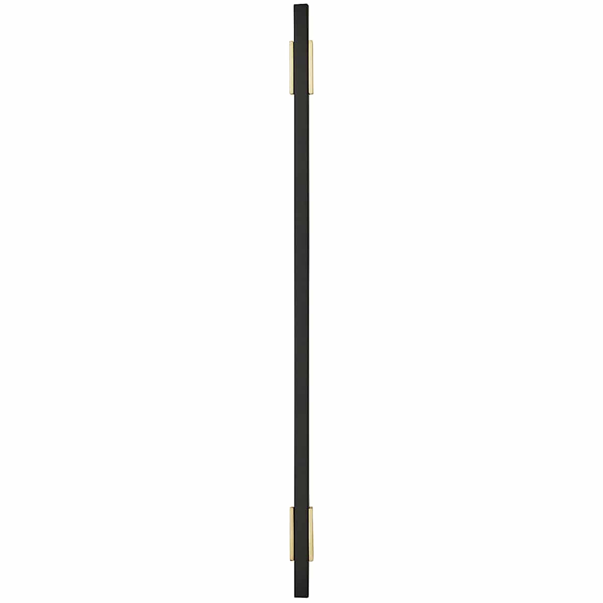 Amerock - BP778256BBZMB - Urbanite 10-1/16 Inch Center to Center Bar Cabinet Pull in Golden Champagne / Matte Black