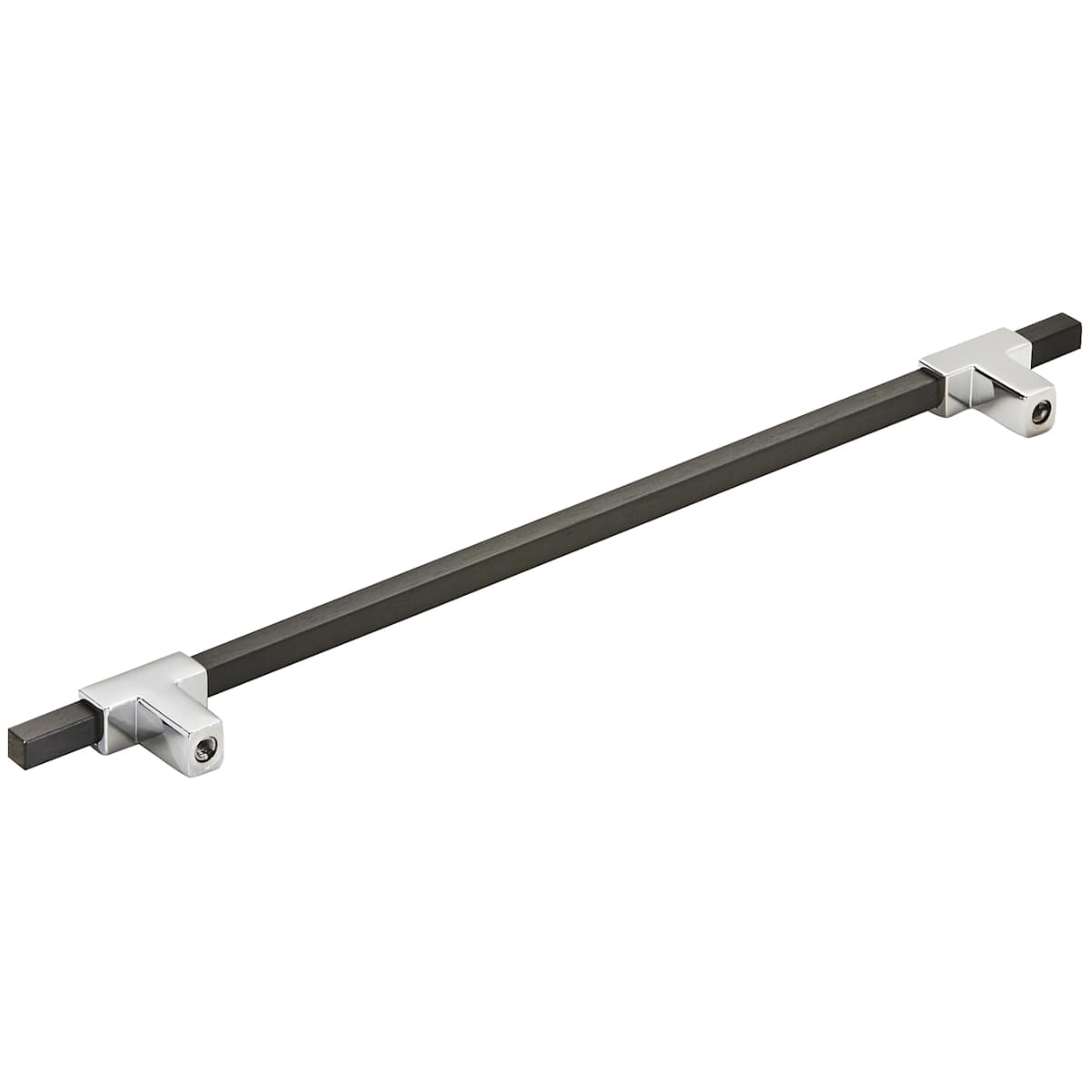 Amerock - BP778256BBZMB - Urbanite 10-1/16 Inch Center to Center Bar Cabinet Pull in Golden Champagne / Matte Black