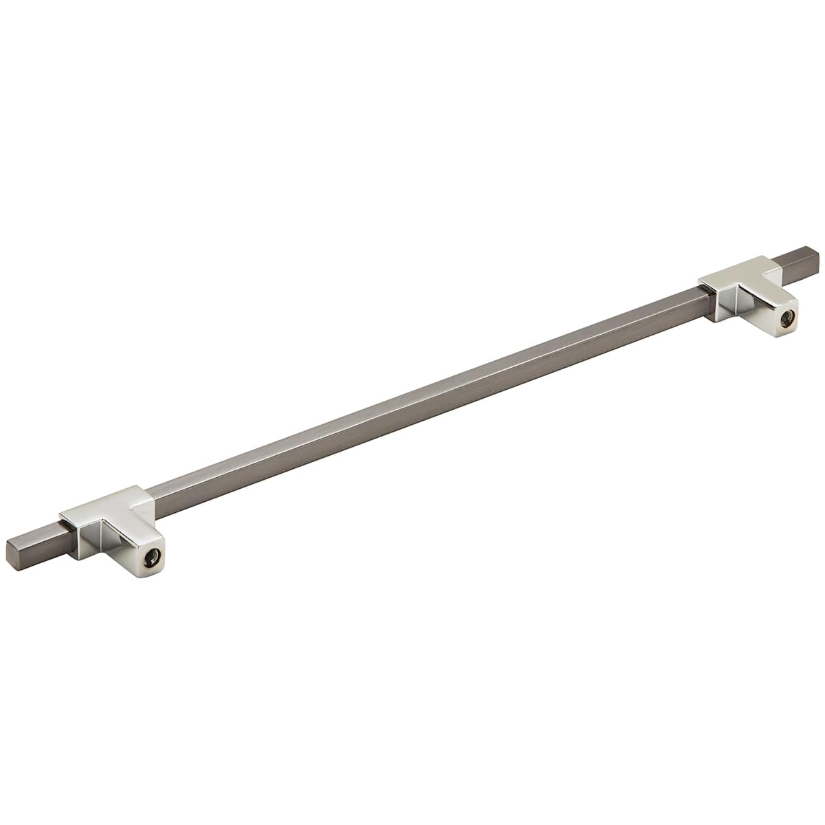 Amerock - BP778256BBZMB - Urbanite 10-1/16 Inch Center to Center Bar Cabinet Pull in Golden Champagne / Matte Black