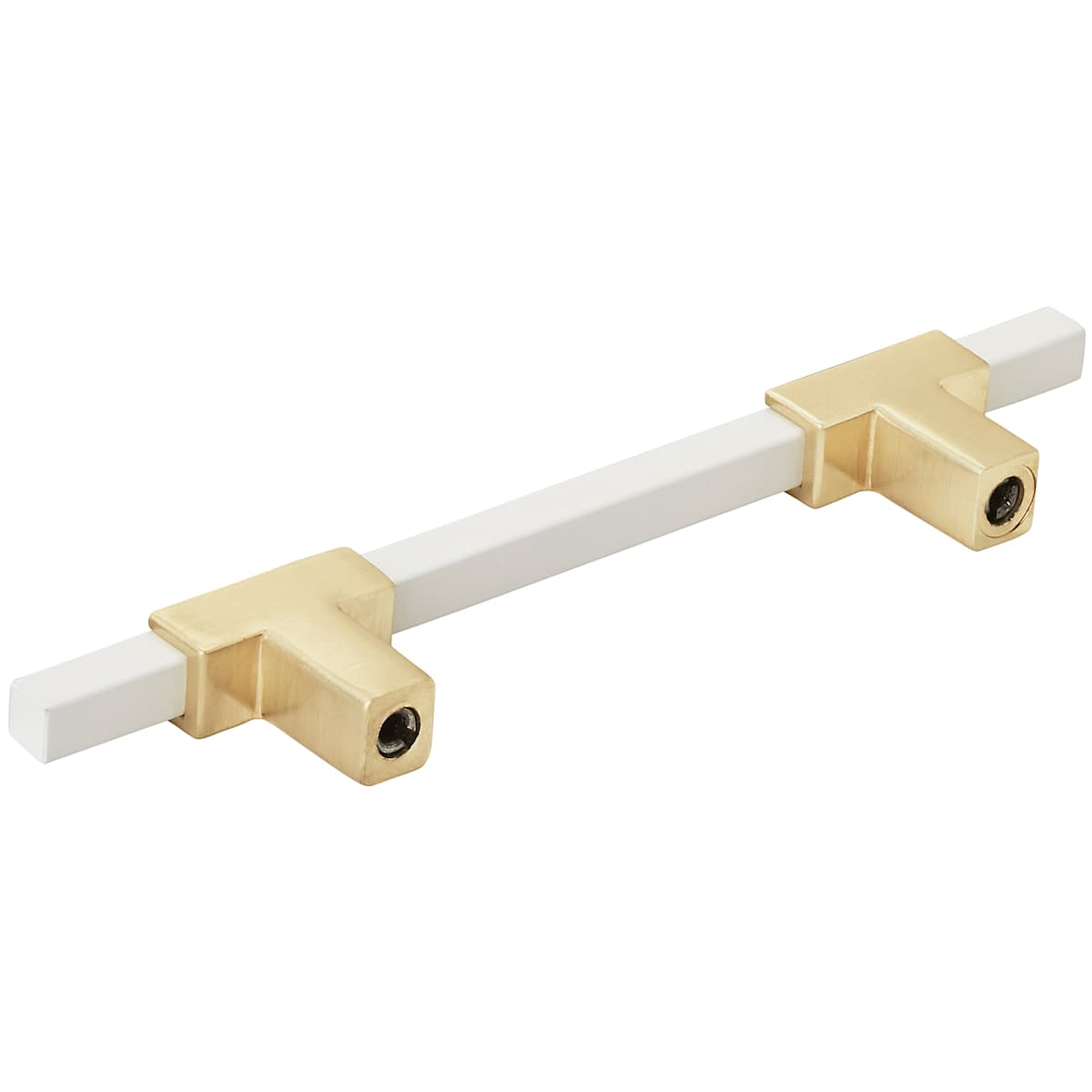 Amerock - BP77896CZMB - Urbanite 3-3/4 Inch Center to Center Bar Cabinet Pull in Champagne Bronze / Matte Black