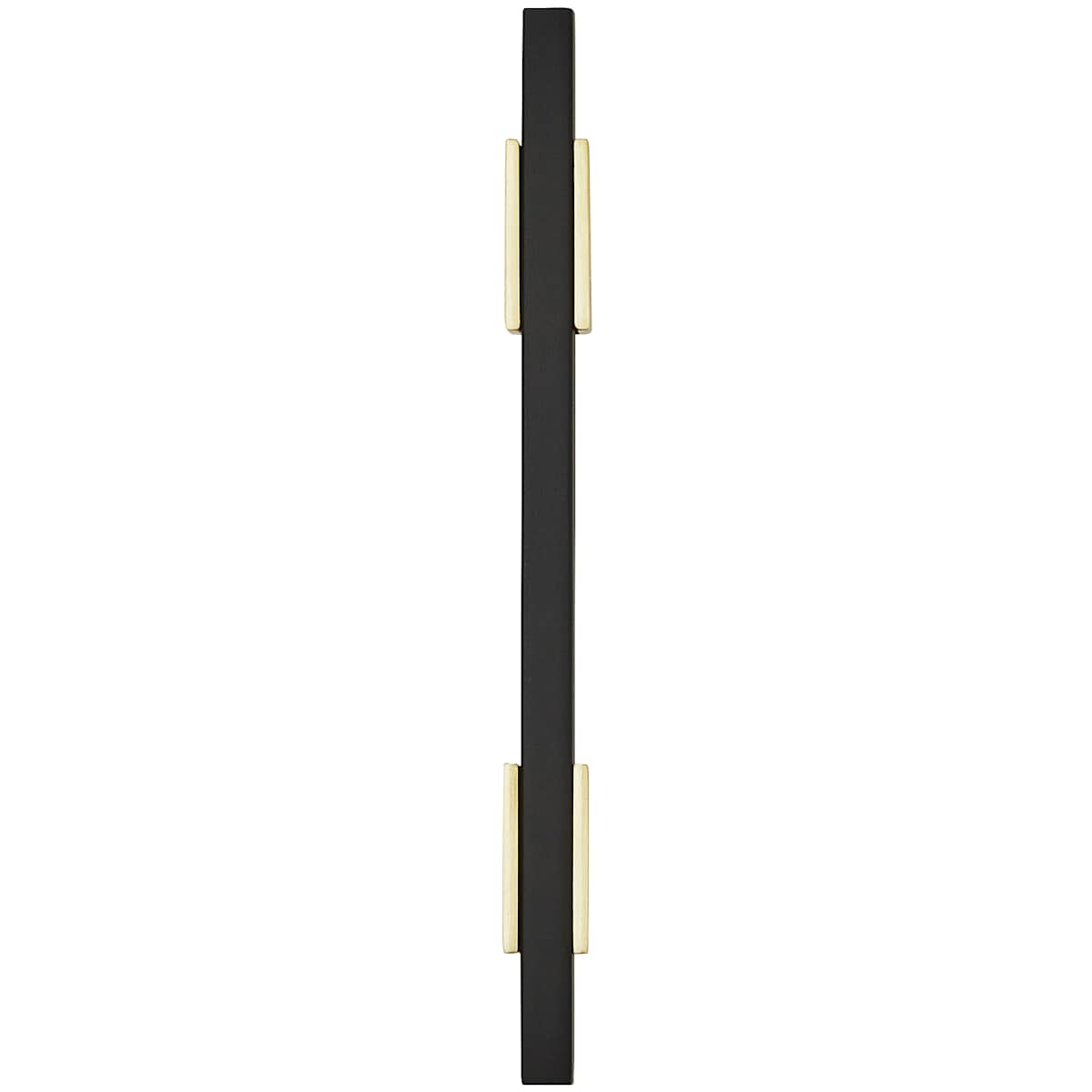 Amerock - BP77896CZMB - Urbanite 3-3/4 Inch Center to Center Bar Cabinet Pull in Champagne Bronze / Matte Black