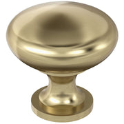 Amerock - Ravello-36-HW-BBZ - Edona (4) 1-1/4 Inch Mushroom Cabinet Knob - 4 Pack in Golden Champagne