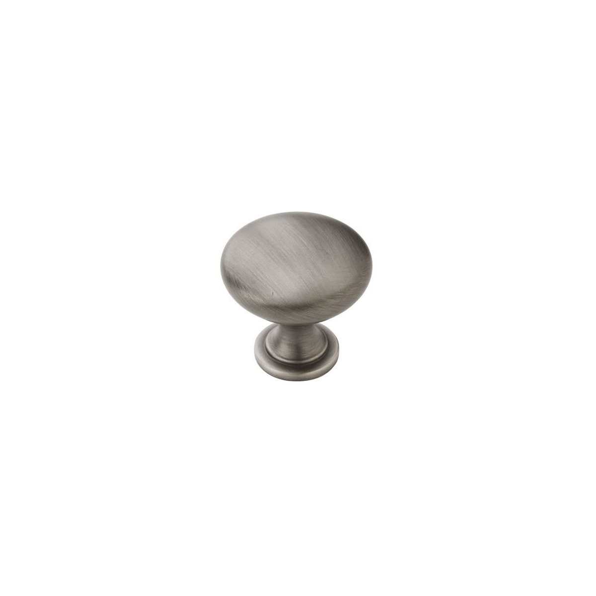 Amerock - Ravello-48-HW-AS - Edona 1-1/4 Inch Mushroom Cabinet Knob - 6 Pack in Antique Silver