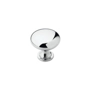 Amerock - Ravello-48-HW-CP - Edona 1-1/4 Inch Mushroom Cabinet Knob - 6 Pack in Polished Chrome