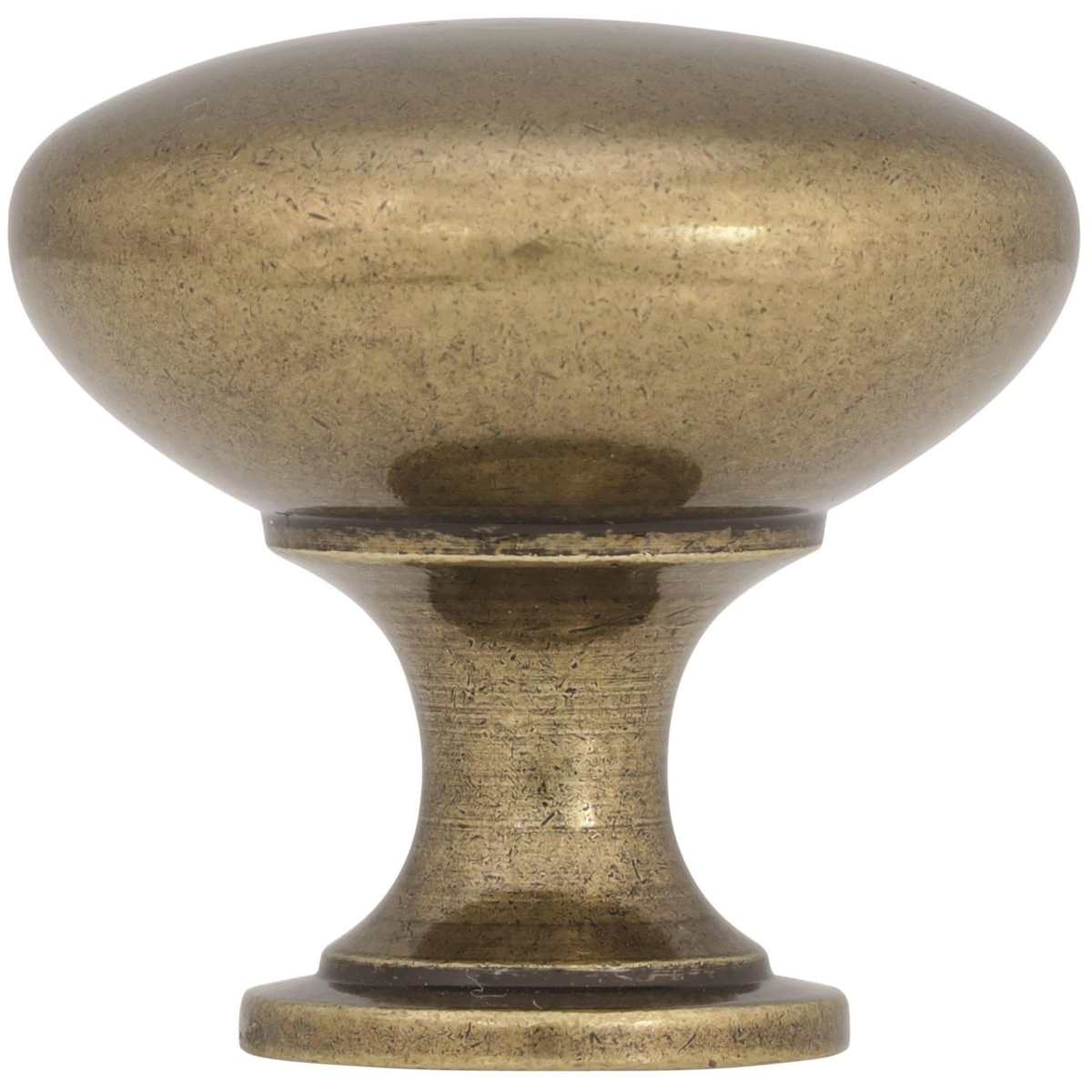 Amerock - Ravello-48-HW-AS - Edona 1-1/4 Inch Mushroom Cabinet Knob - 6 Pack in Antique Silver