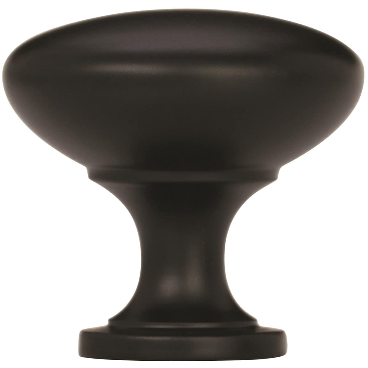 Amerock - Ravello-48-HW-AS - Edona 1-1/4 Inch Mushroom Cabinet Knob - 6 Pack in Antique Silver