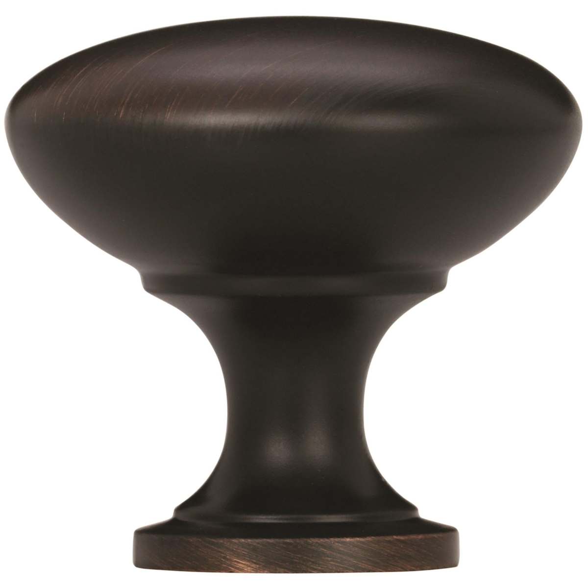 Amerock - Ravello-48-HW-AS - Edona 1-1/4 Inch Mushroom Cabinet Knob - 6 Pack in Antique Silver