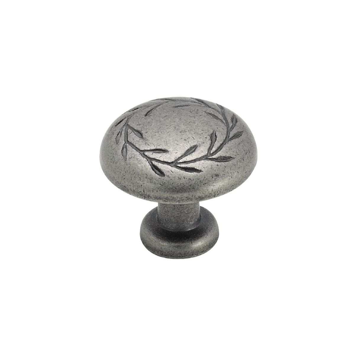Nature's Splendor 1-5/16 Inch Mushroom Cabinet Knob