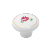 Amerock - 221WHT - Allison Value 1-1/2 Inch Diameter Mushroom Cabinet Knob in White