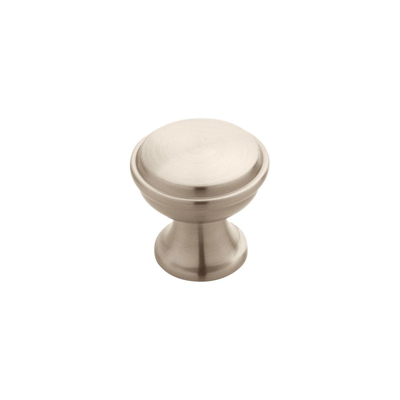 Amerock - BP53718G10 - Westerly 1-3/16 Inch Mushroom Cabinet Knob in Satin Nickel