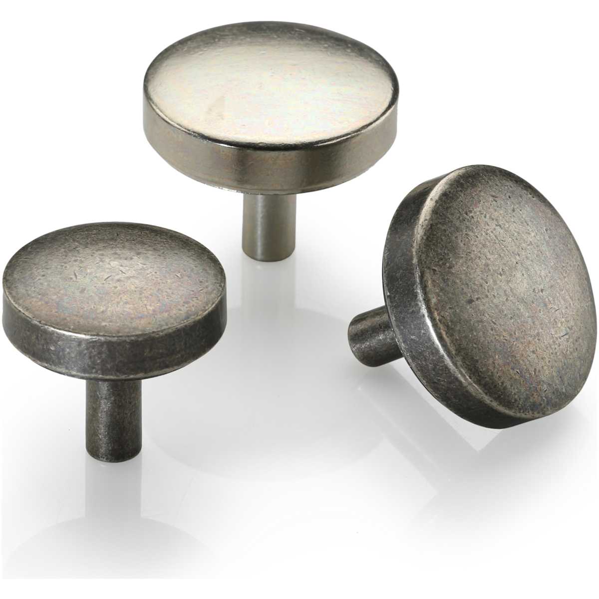Ashley Norton - BZ.3875 11/2 - Solid Bronze Tayo 1-1/2 Inch Mushroom Cabinet Knob in Dark Bronze