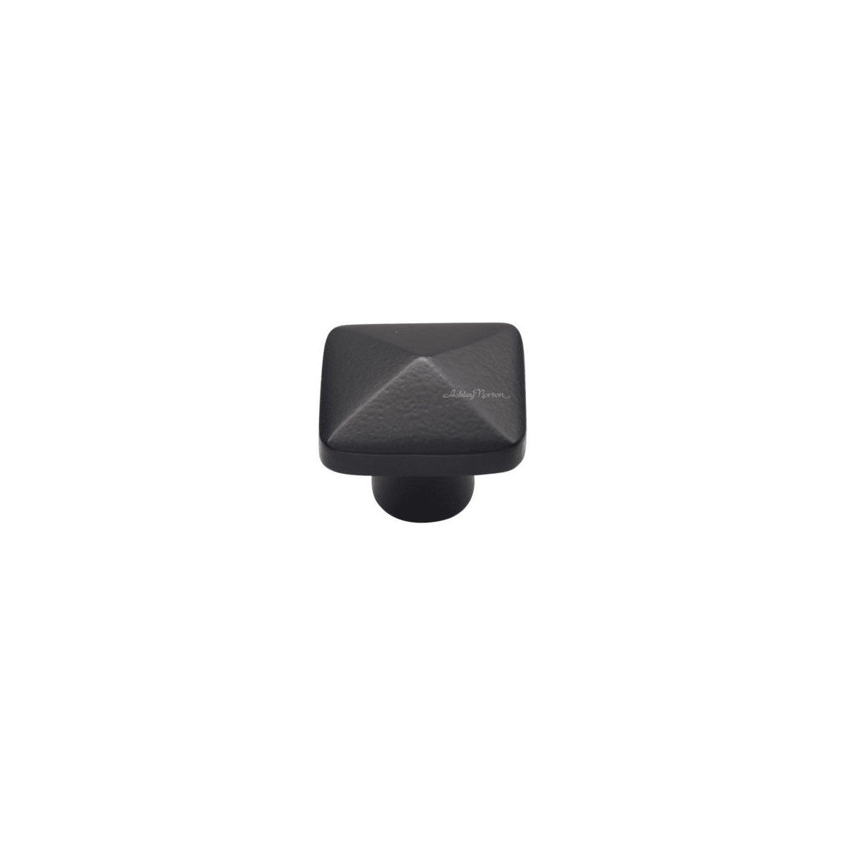 Solid Bronze Pyramid 1-1/2 Inch Square Cabinet Knob