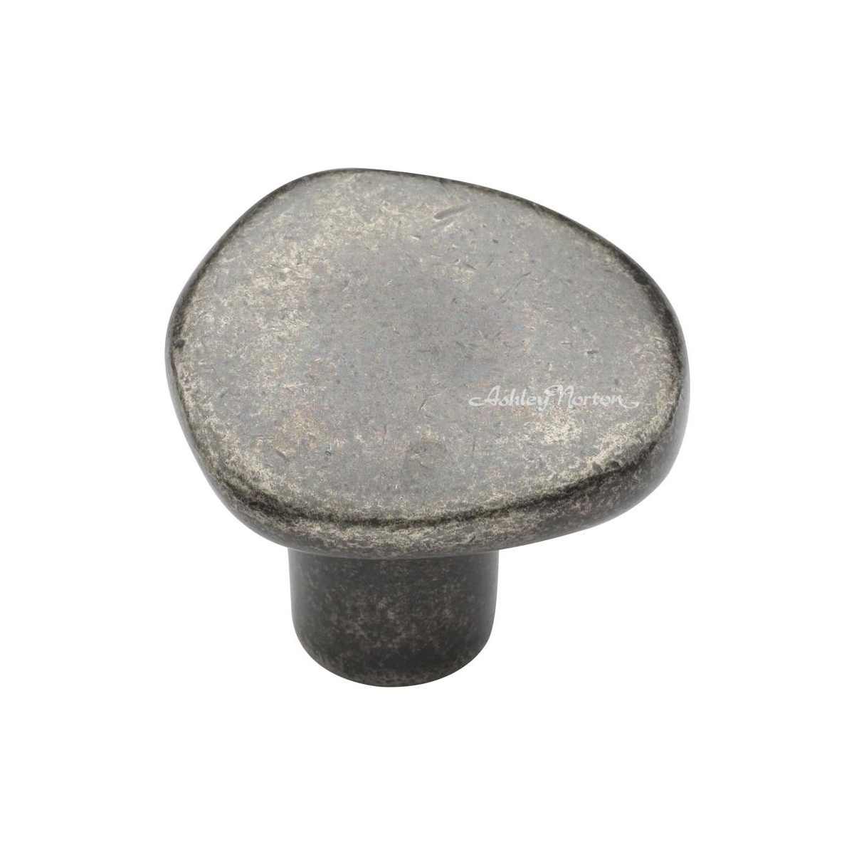 Ashley Norton - NB.3927 - Solid Bronze Organic 1-5/8 Inch Designer Cabinet Knob in Natural Bronze
