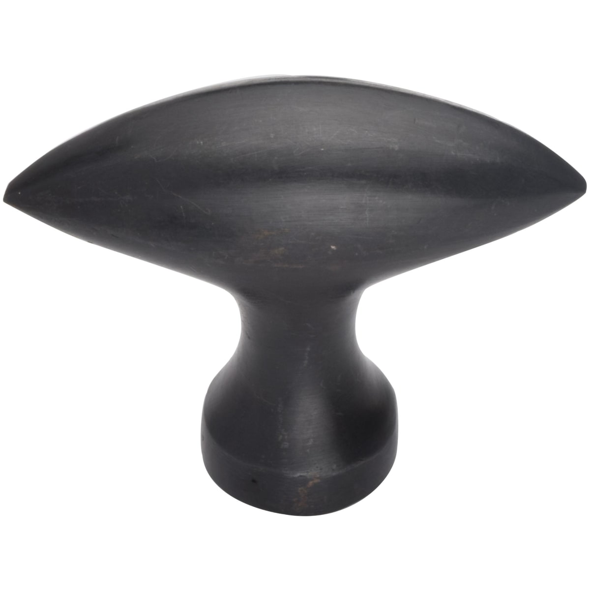 Solid Bronze Cleat 2 Inch Oval Cabinet Knob