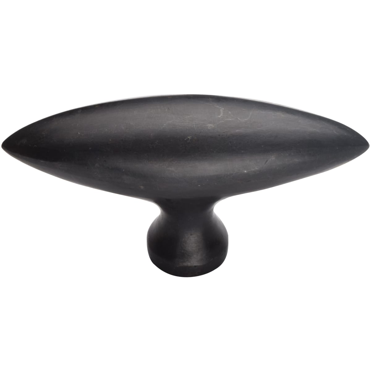 Ashley Norton - BZ.112 3 - Solid Bronze Cleat 3 Inch Oval Cabinet Knob in Dark Bronze