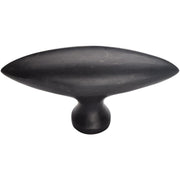 Ashley Norton - BZ.112 3 - Solid Bronze Cleat 3 Inch Oval Cabinet Knob in Dark Bronze