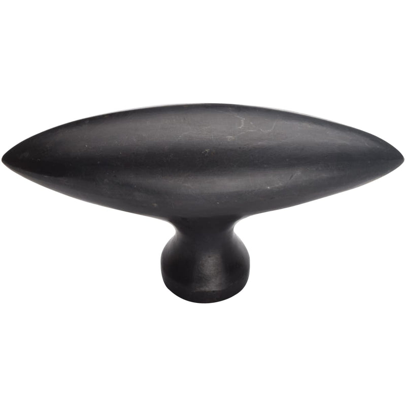 Ashley Norton - BZ.112 3 - Solid Bronze Cleat 3 Inch Oval Cabinet Knob in Dark Bronze
