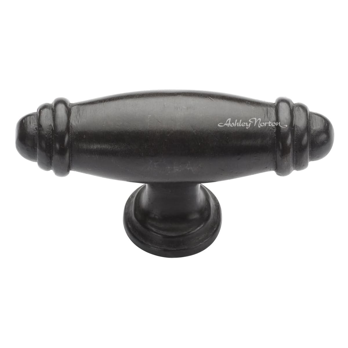 Solid Bronze Artisanal Large 3-1/8 Inch Bar Cabinet Knob