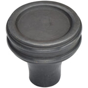 Ashley Norton - BZ.3125 11/4 - Solid Bronze Mateo 1-1/4 Inch Mushroom Cabinet Knob in Dark Bronze