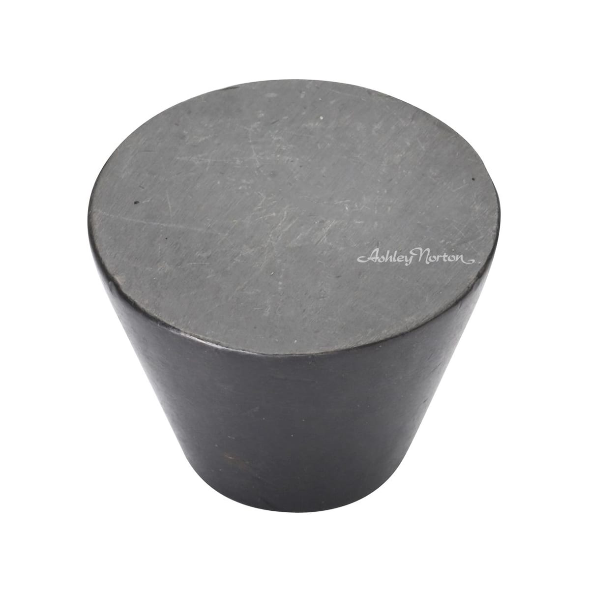 Solid Bronze Round 1-1/2 Inch Conical Cabinet Knob