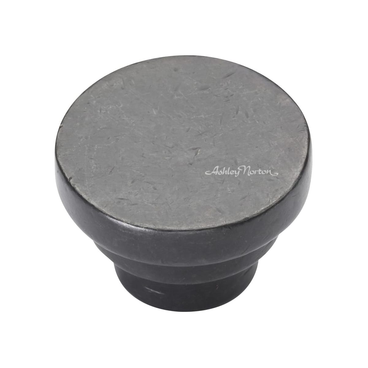 Solid Bronze Round Step 1-1/2 Inch Mushroom Cabinet Knob