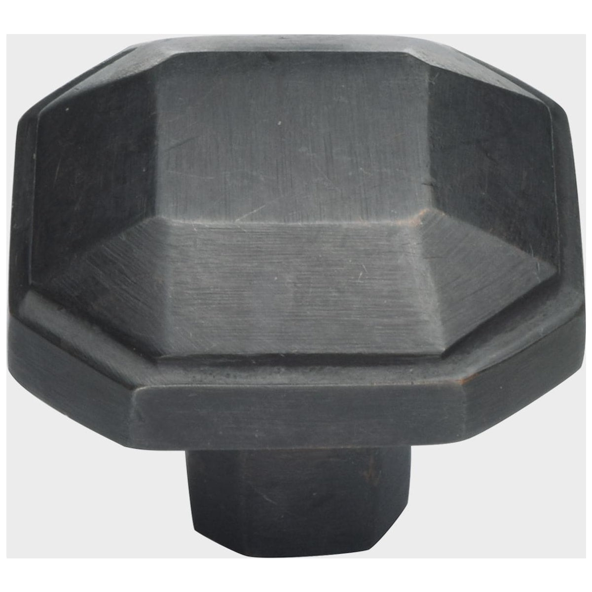Solid Bronze Jewelled 1-1/4 Inch Geometric Cabinet Knob
