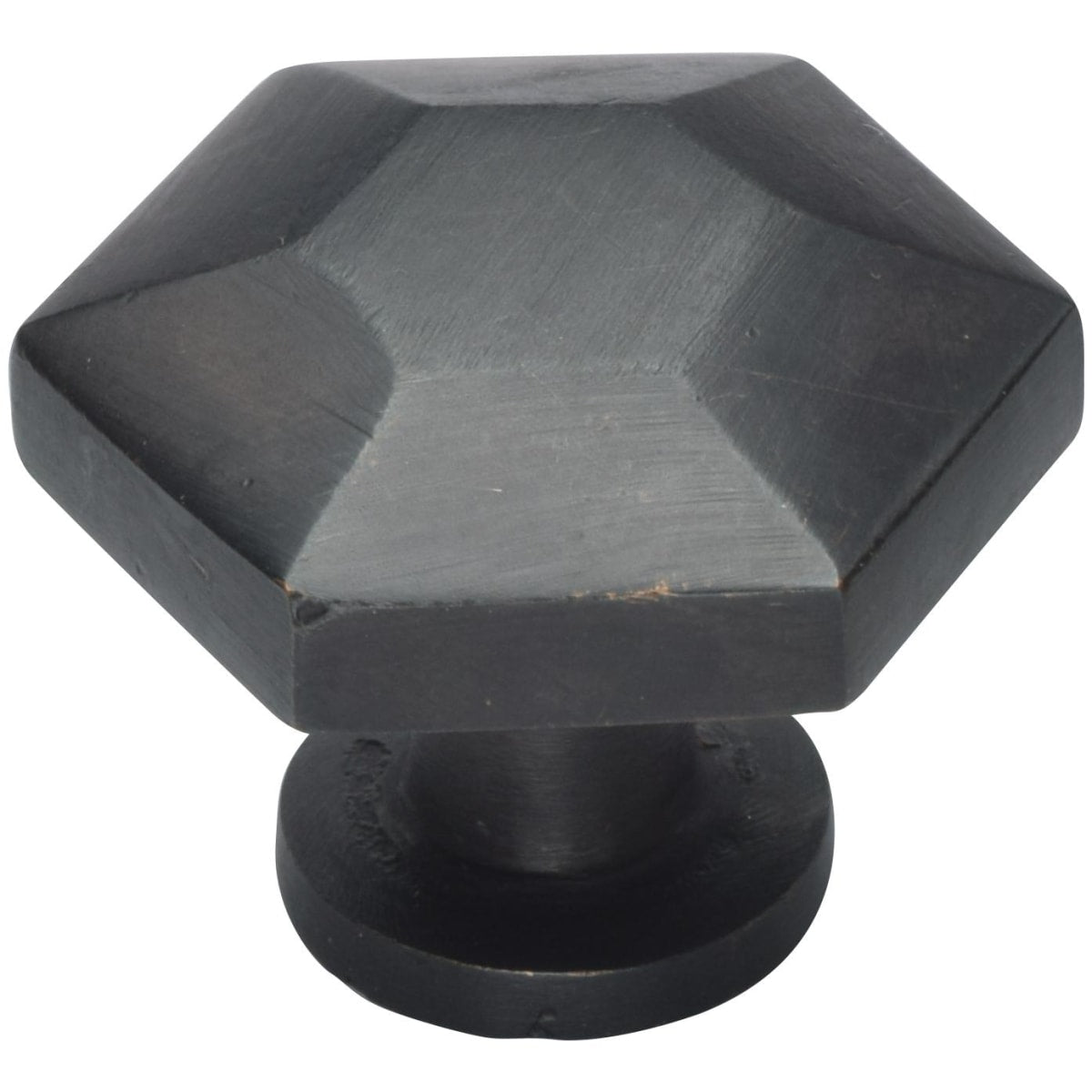 Solid Bronze Octave 1-1/2 Inch Geometric Cabinet Knob