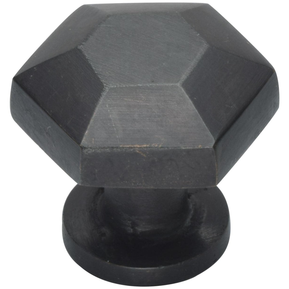 Solid Bronze Octave 1-1/4 Inch Geometric Cabinet Knob