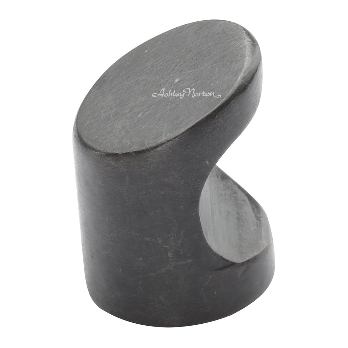 Ashley Norton - BZ.385 - Solid Bronze Rustic Stick 3/4 Inch Cylindrical Cabinet Knob in Dark Bronze