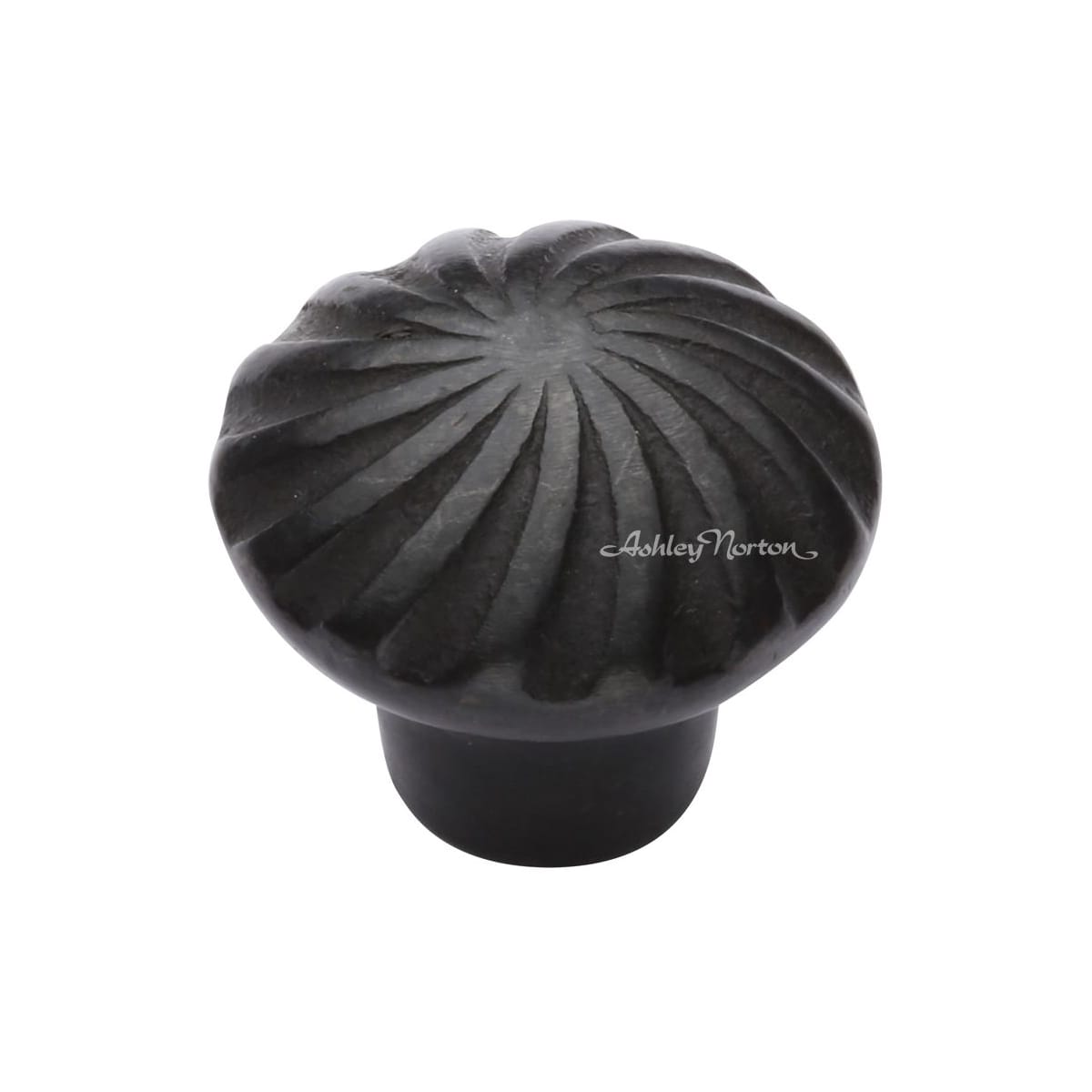 Solid Bronze Wheel 1-1/4 Inch Mushroom Cabinet Knob