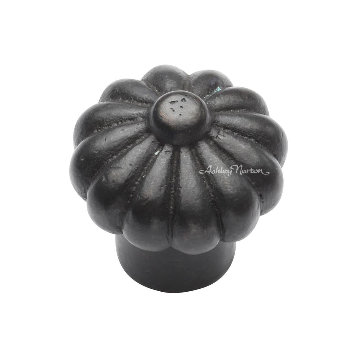 Solid Bronze Petal 1-3/8 Inch Mushroom Cabinet Knob