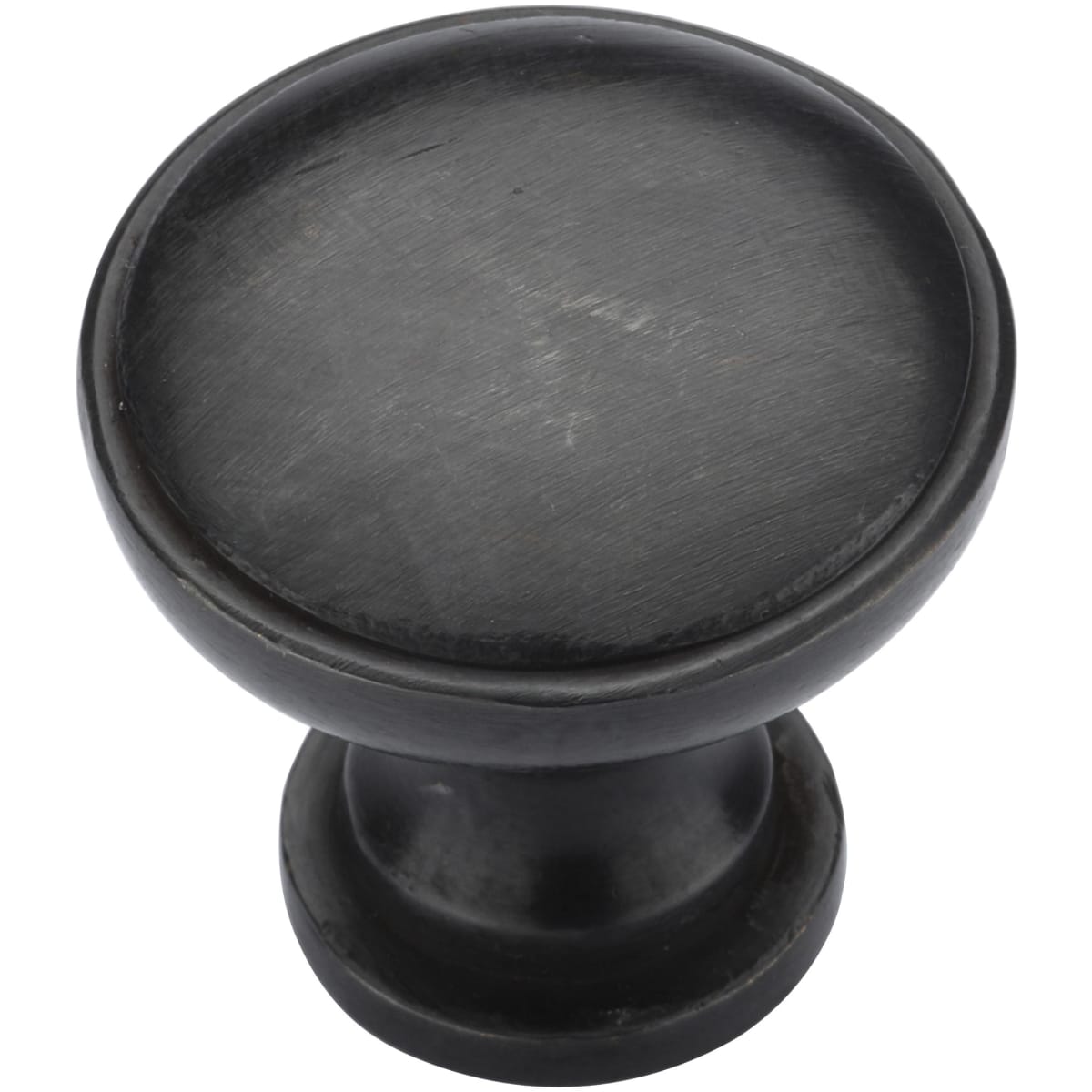Ashley Norton - BZ.3981 11/2 - Solid Bronze Aiden 1-1/2 Inch Mushroom Cabinet Knob in Dark Bronze