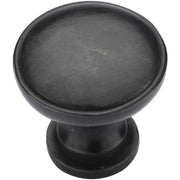 Ashley Norton - BZ.3981 11/2 - Solid Bronze Aiden 1-1/2 Inch Mushroom Cabinet Knob in Dark Bronze