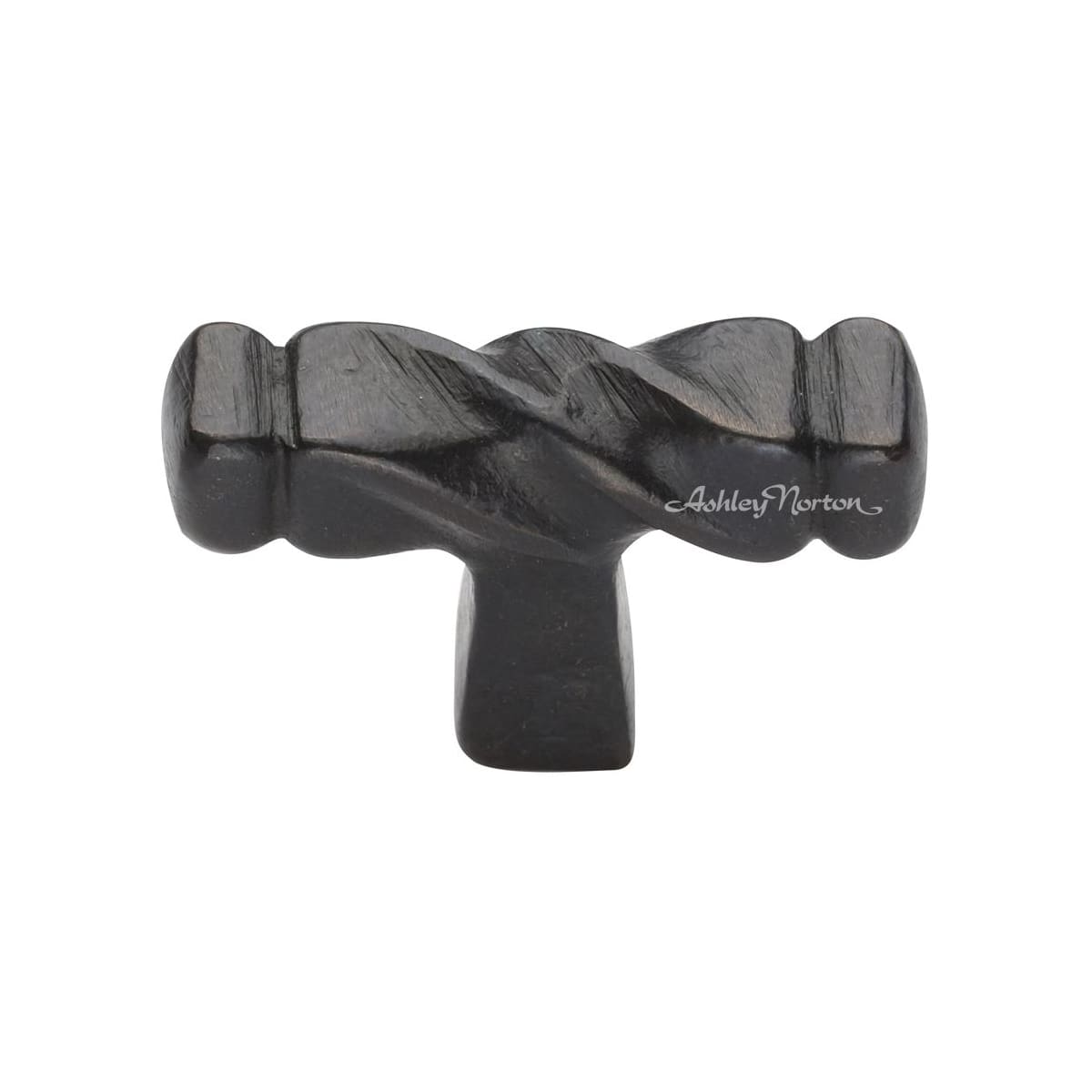 Solid Bronze Twist 1-3/4 Inch Bar Cabinet Knob