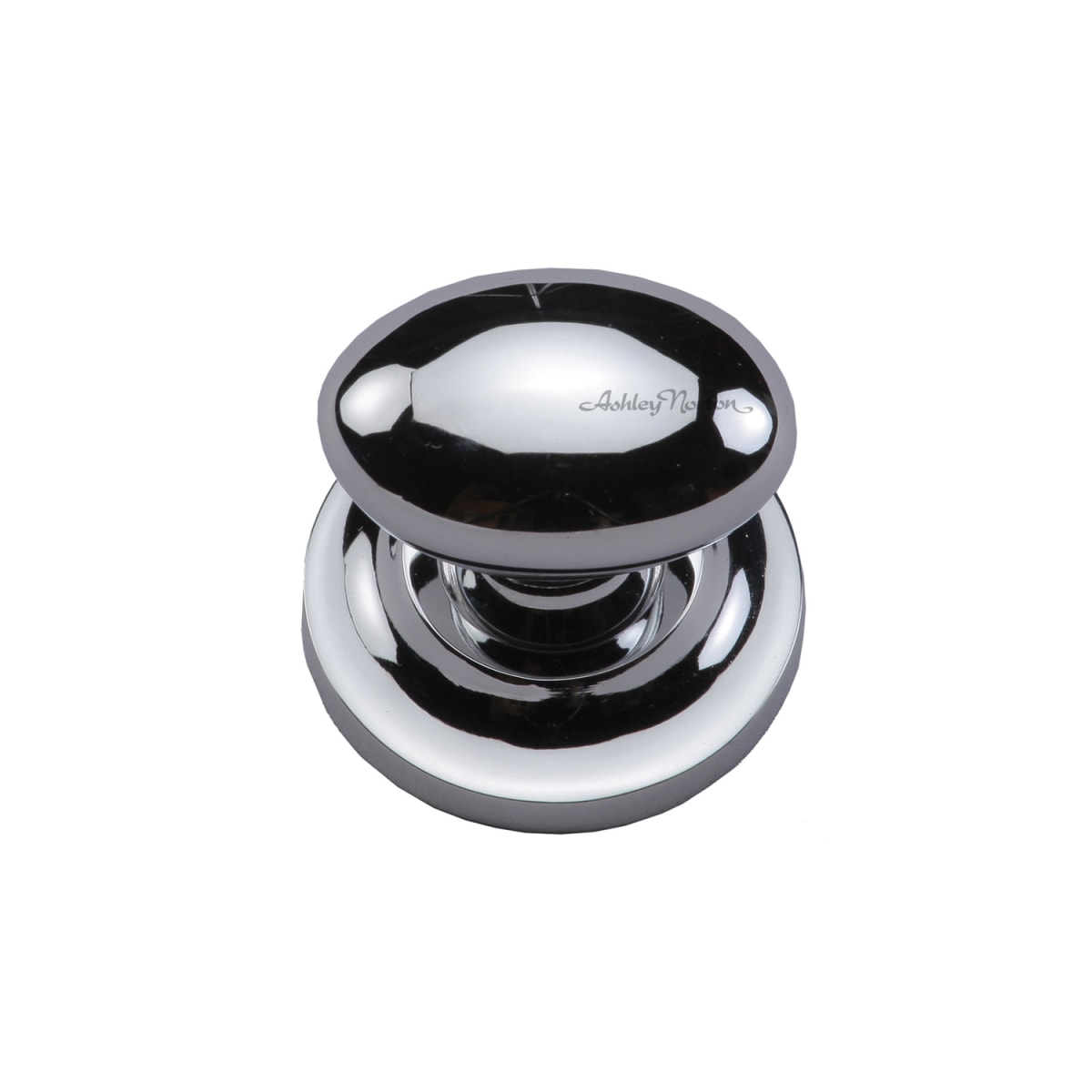 Solid Brass Egg 1-1/2 Inch Oval Cabinet Knob with Backplate