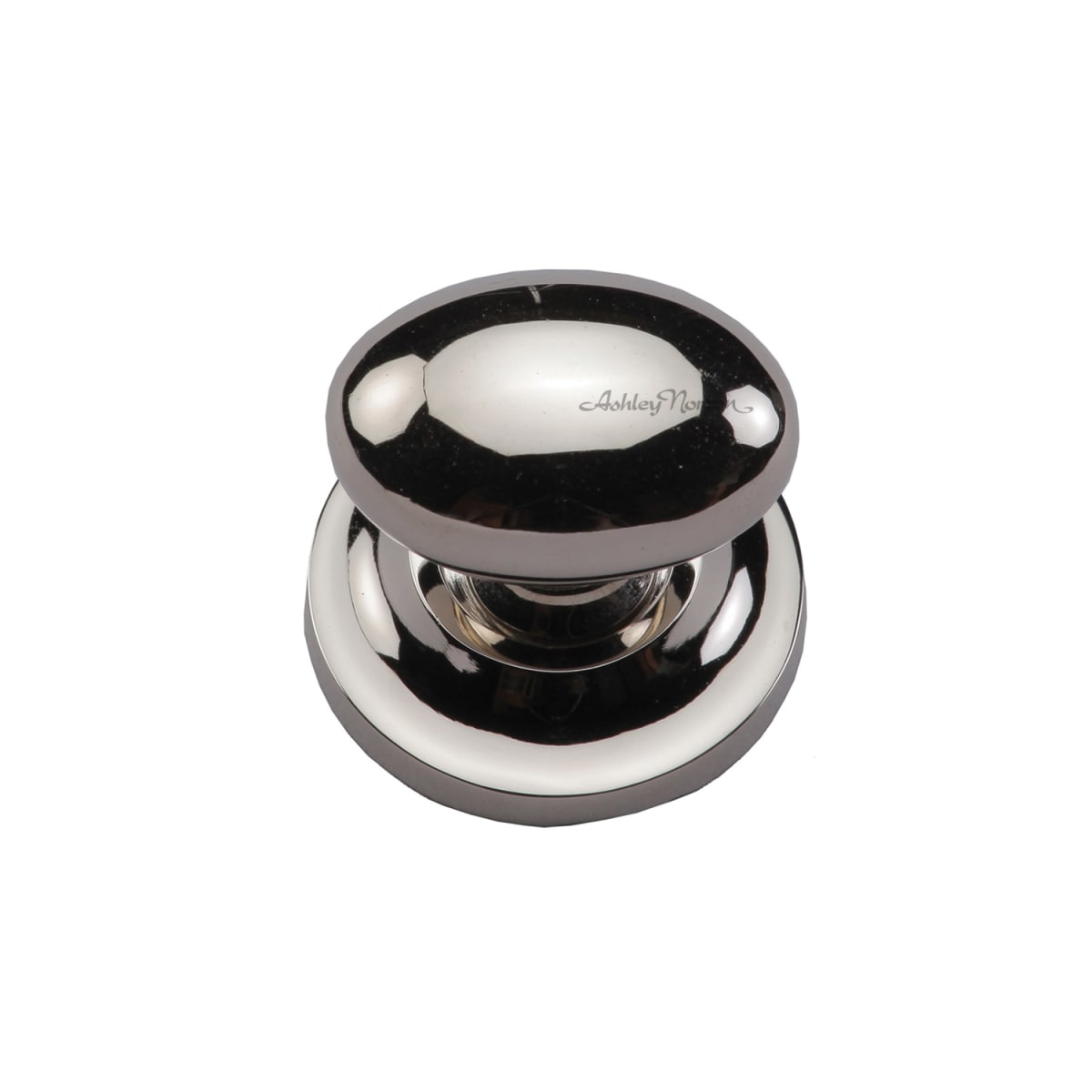 Solid Brass Egg 1-1/2 Inch Oval Cabinet Knob with Backplate